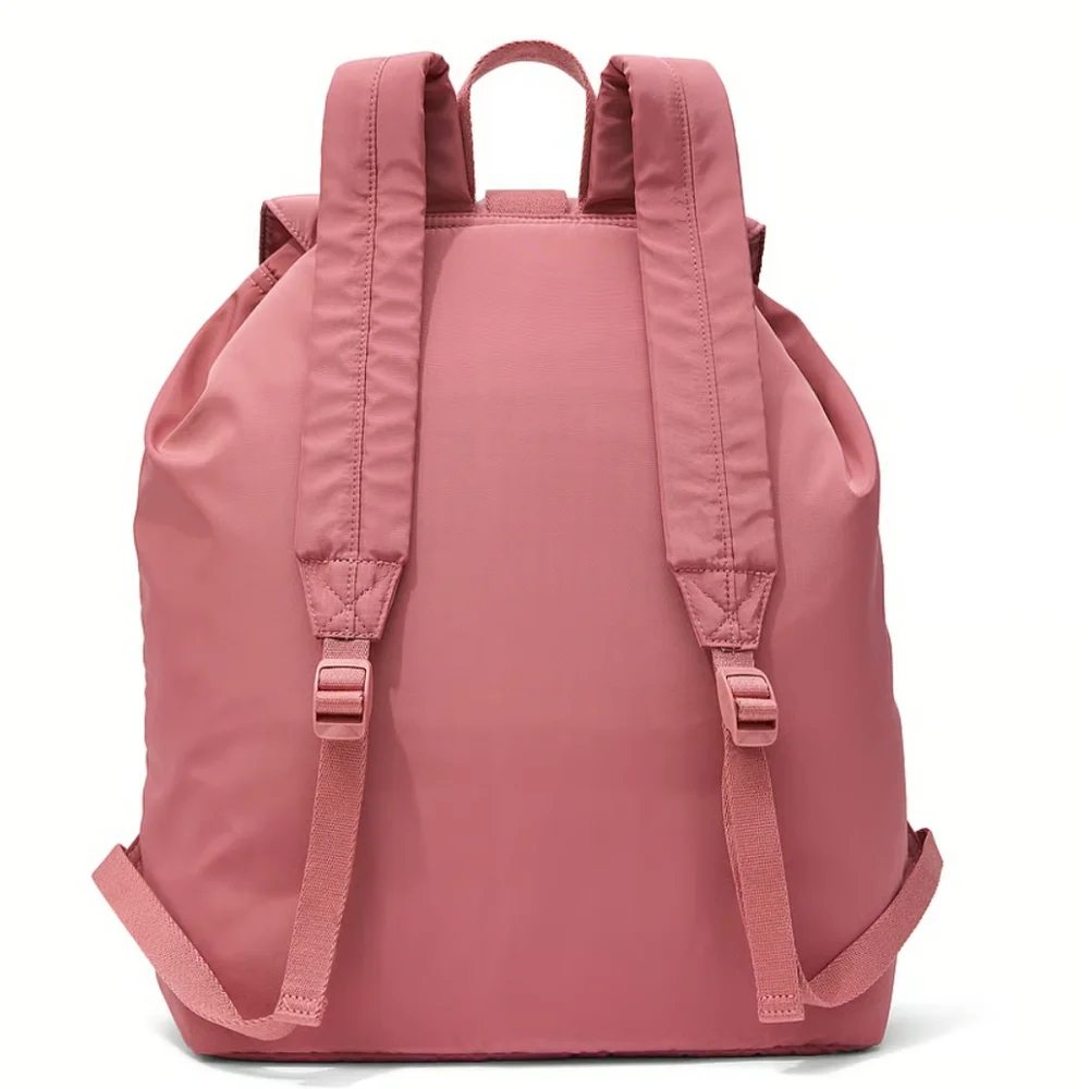 PINK Victoria's Secret Backpack Pink Begonia Soft Aesthetic Cargo Pocket NWT $60